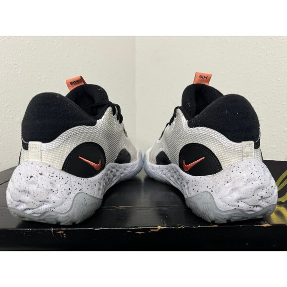 Mens 7.5 Nike Paul George PG 6 “Fluoro” Athletic Basketball Sneakers DH8447-100 - Picture 7 of 9